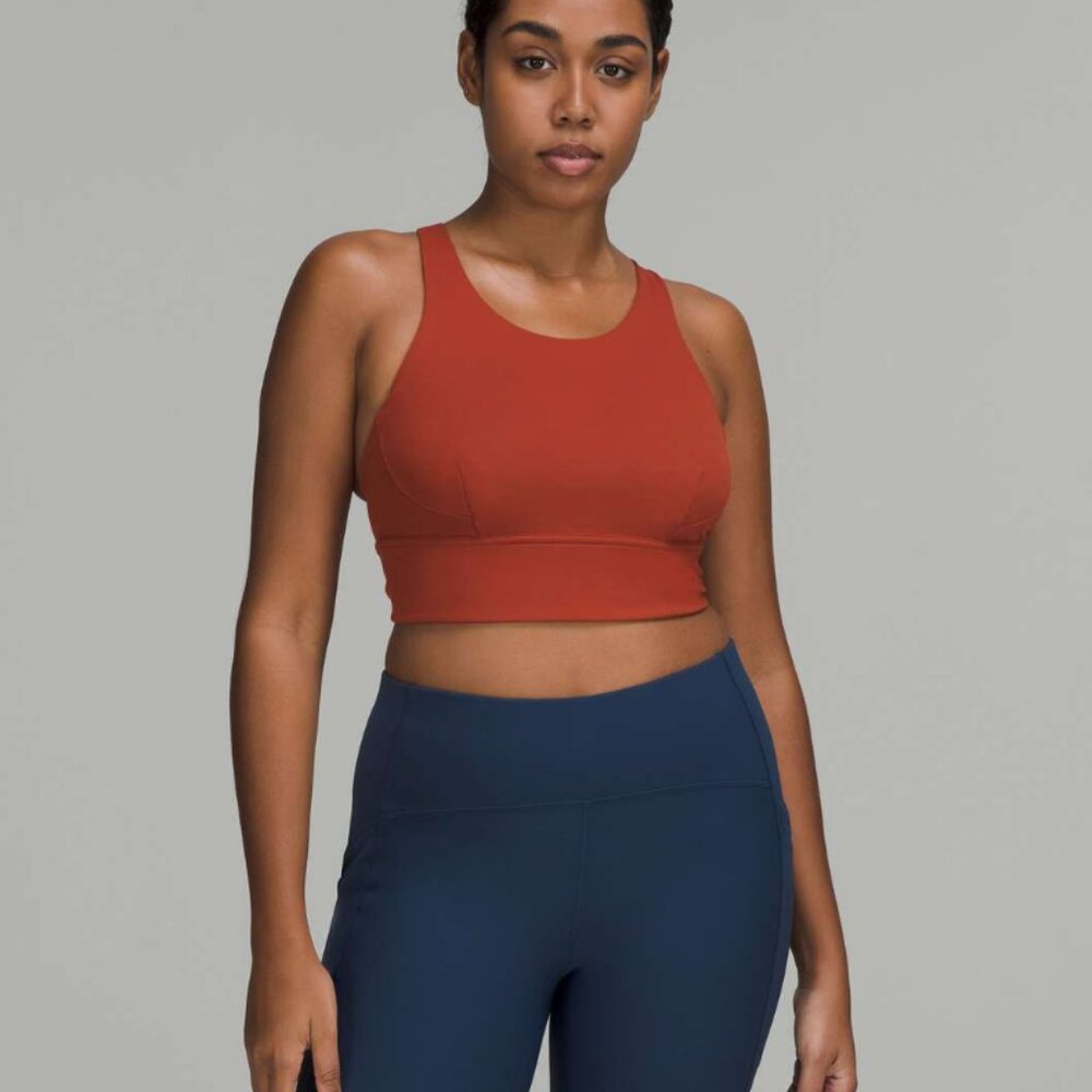 Lululemon Wunder Train Longline Sports Bra - Size 6